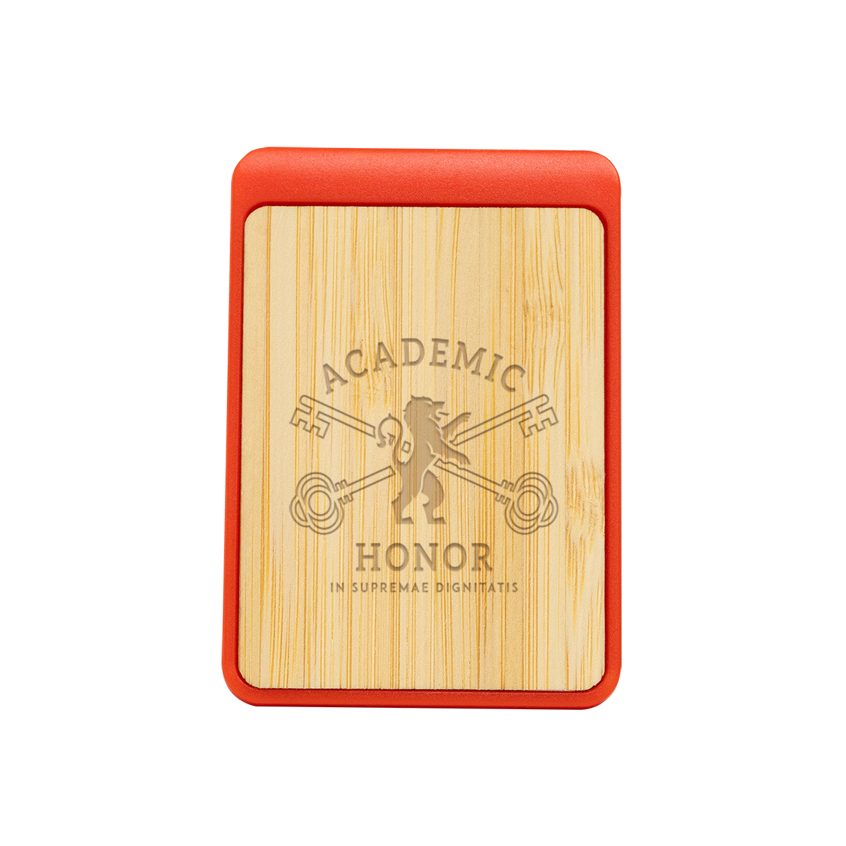 MAGNETIC CLIP WITH BAMBOO ACCENT 10