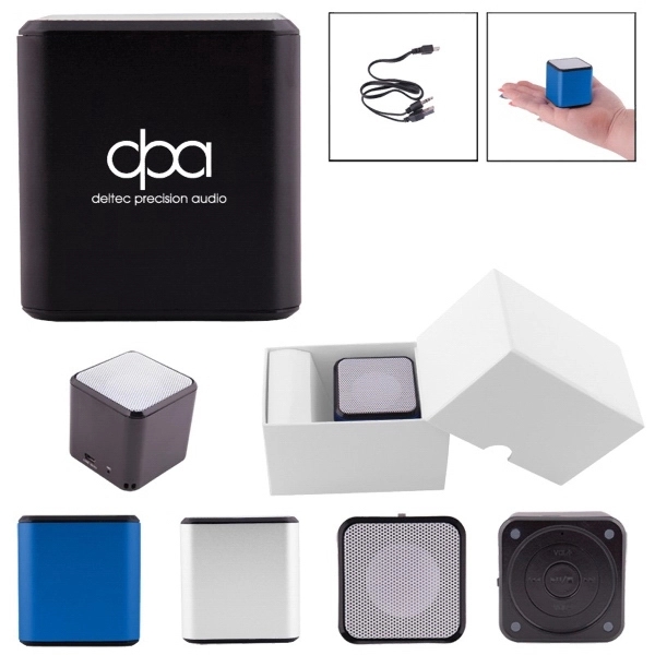 Aluminum alloy Mini Wireless bluetooth speaker 2