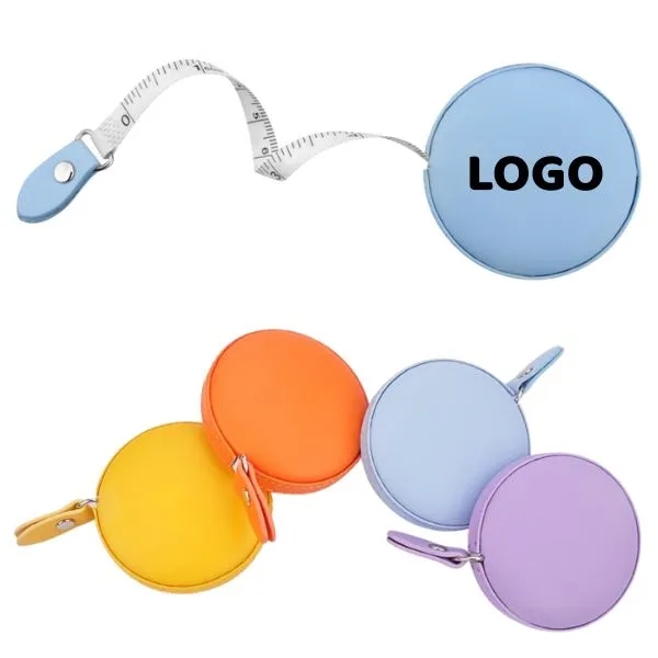 Mini Measuring Tape - Colorful Print with PU Case 4