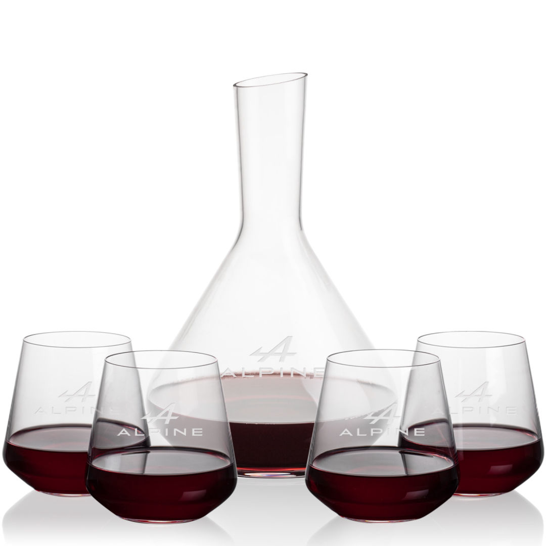Terrassa Carafe & Cannes Stemless Wine 1