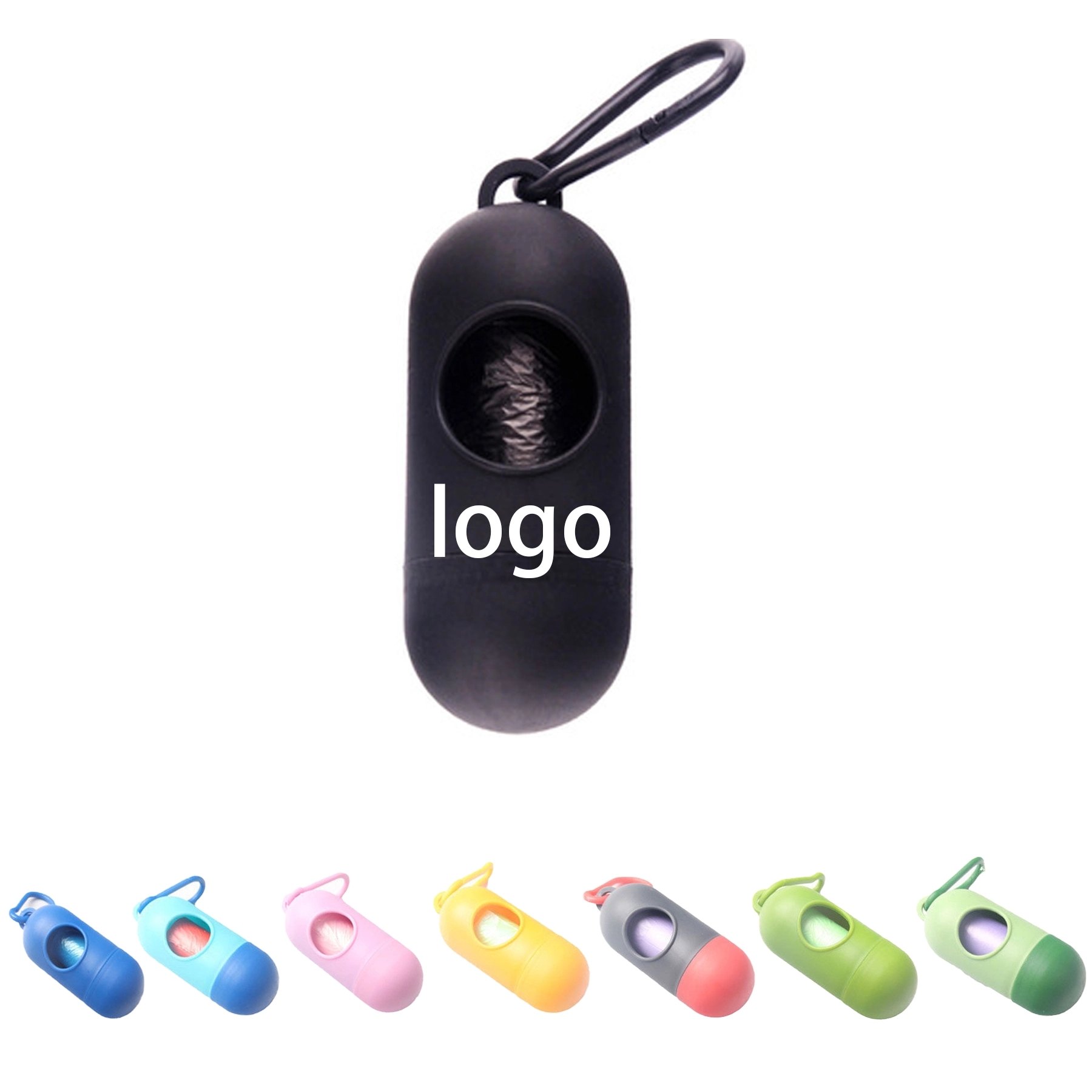 Pill-Shaped Trash Bag Dispenser 2