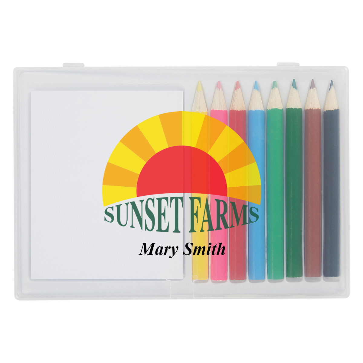 8-Piece Colored Pencil Art Set In Case 4