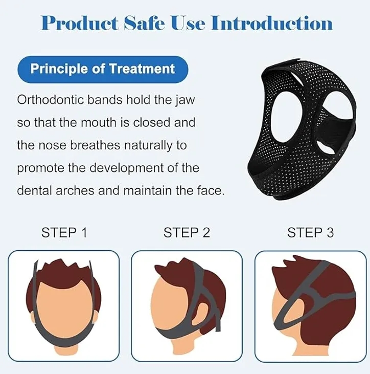 Adjustable Chin Support Strap for Sleep 5