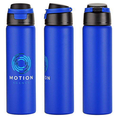 Cabrio 24 oz Recycled Stainless Steel Vacuum Insulated Bottle, custom water bottle with logo imprint 53