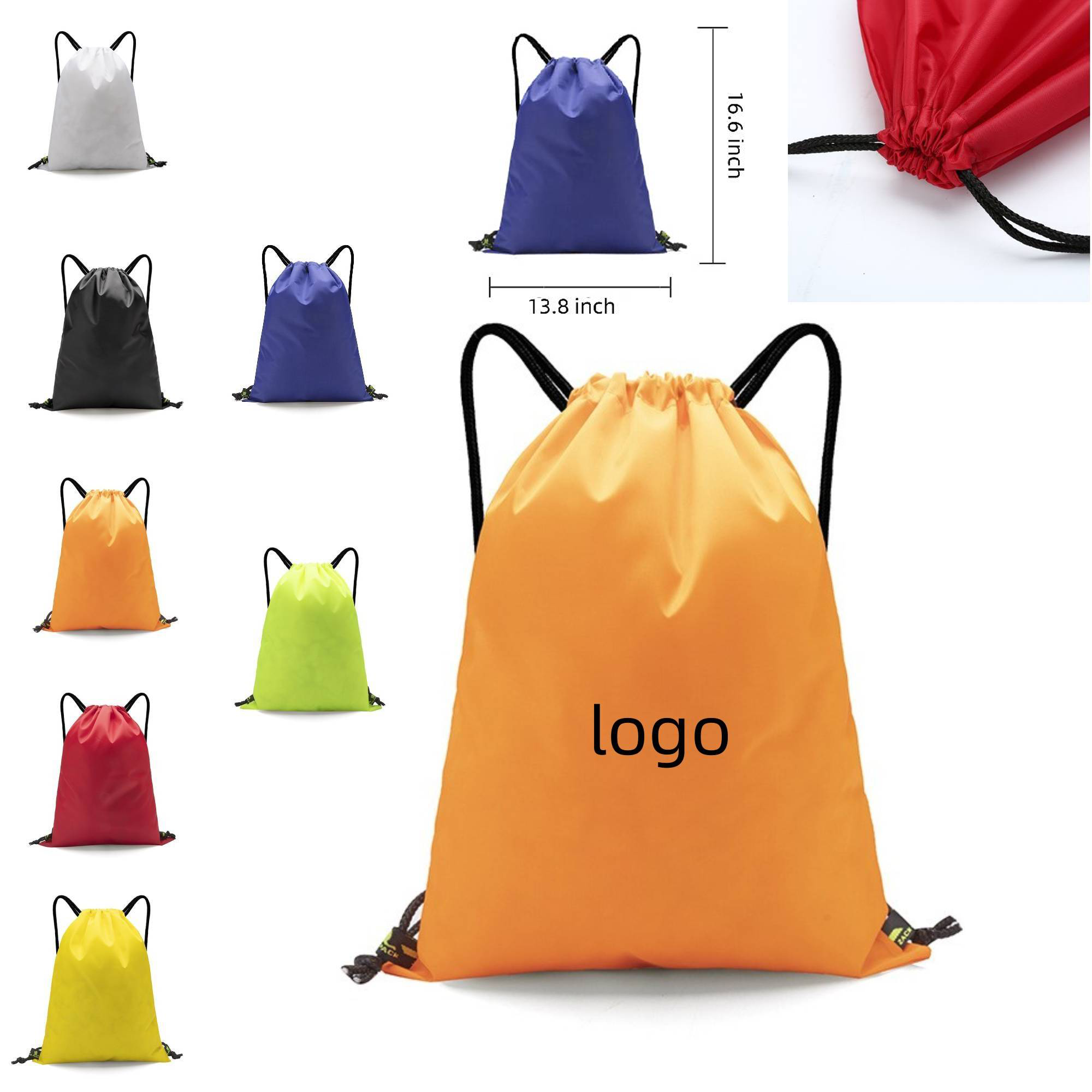 Waterproof Drawstring Backpacks 4