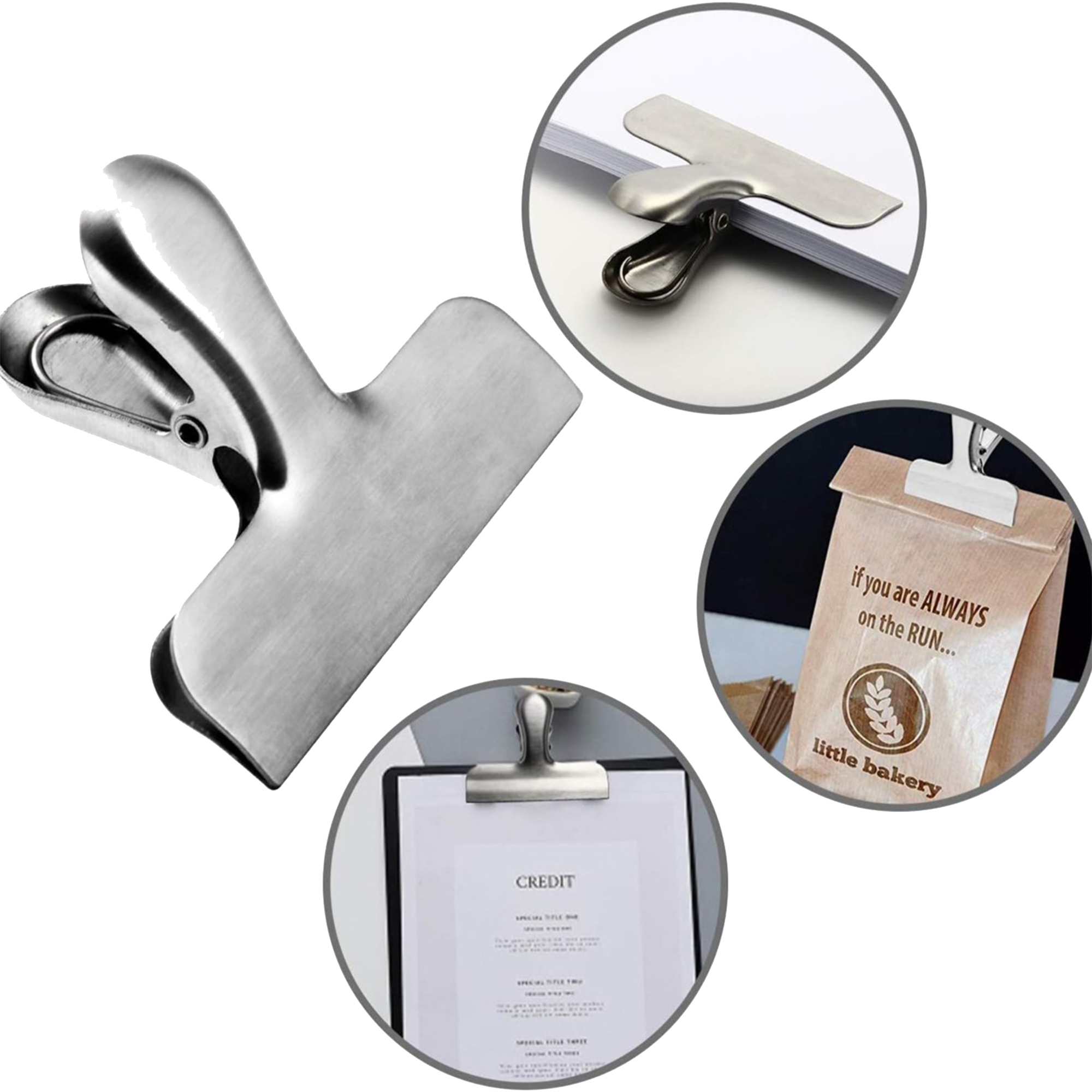 Stainless Steel Colorful Moisture-proof Sealing Clip 8