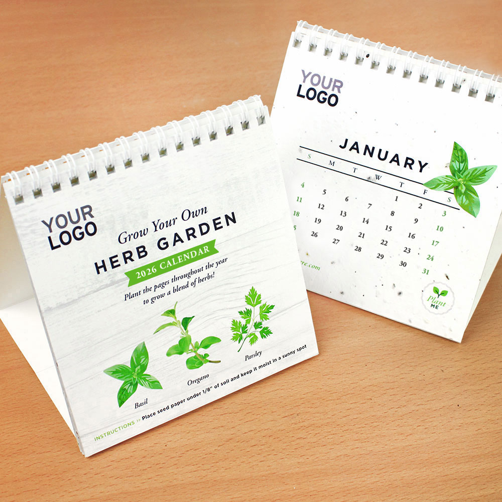 Plantable Herb Garden Eco Calendars 6
