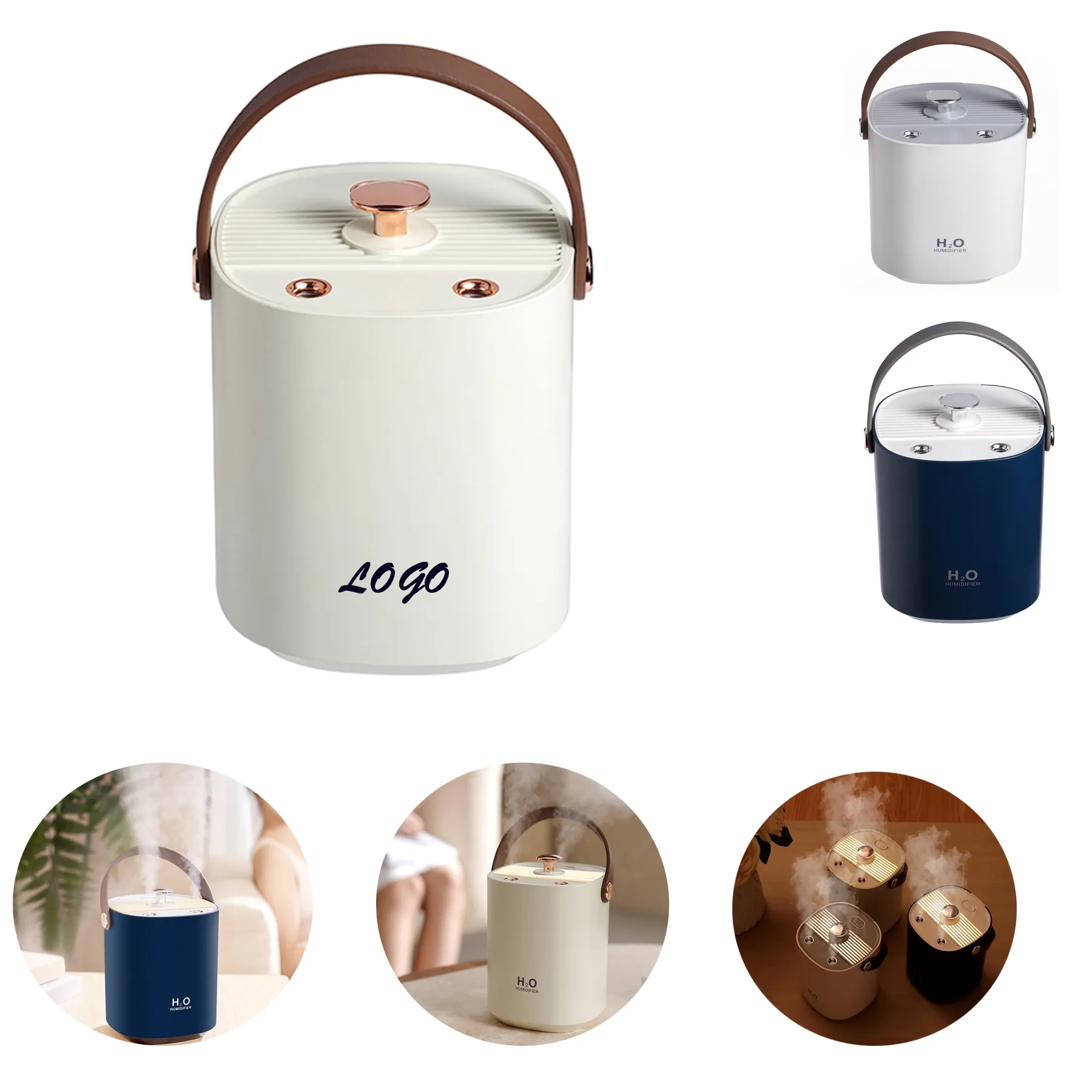 Large Capacity Dual Nozzle Wireless Humidifier 3