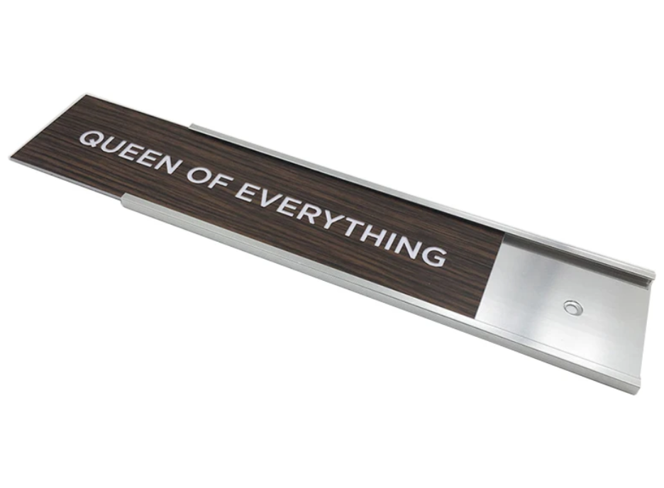 TopLine Name Plate & Holder-Wall 2