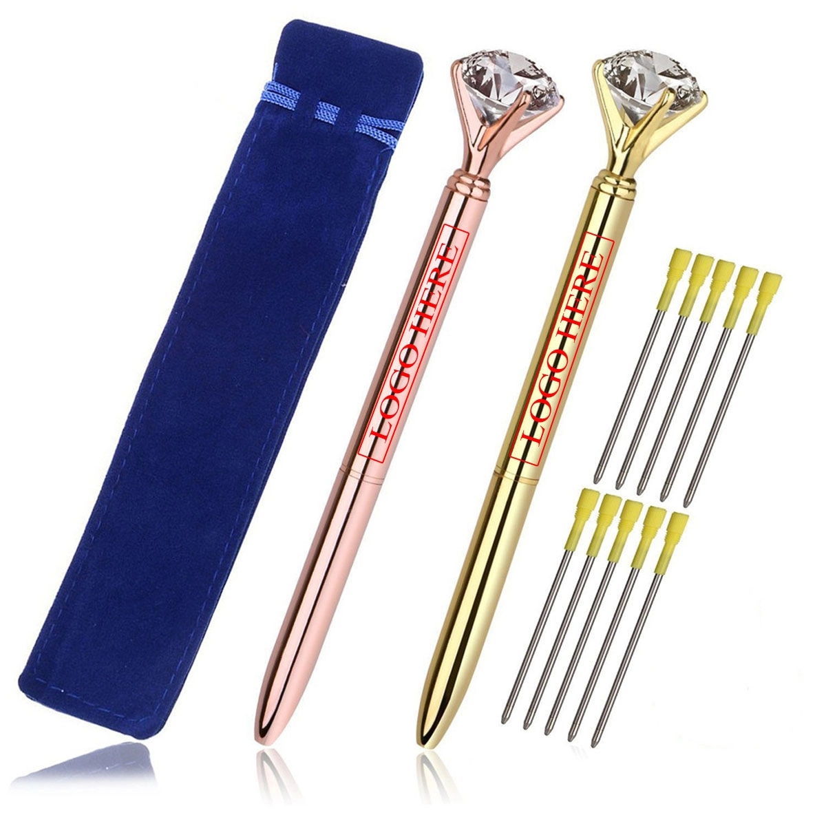Big Diamond Crystal Ballpoint Pen 4