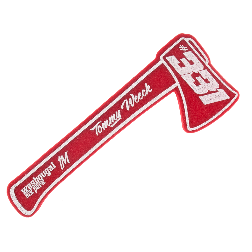 18" Single Side Axe Foam Waver 19