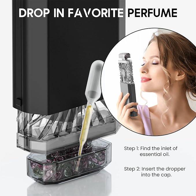 Scented perfume usb fan 4
