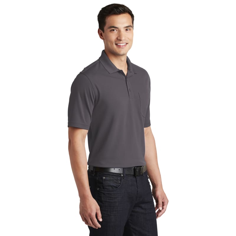 Port Authority Dry Zone UV Micro-Mesh Pocket Polo. 26