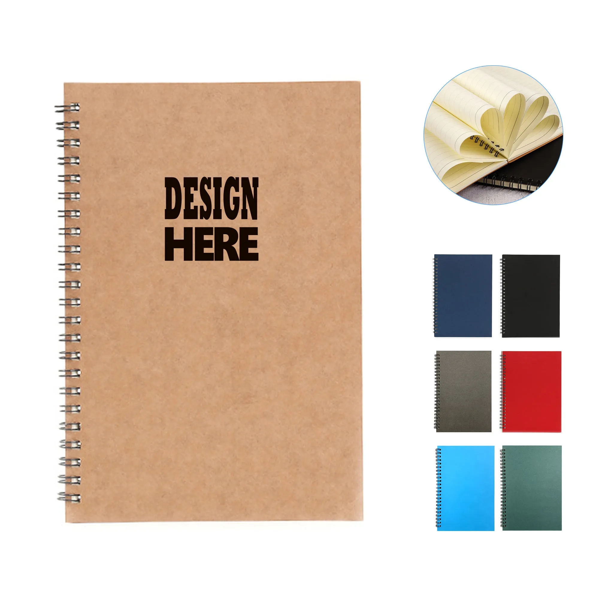 A5 Spiral Notebook MOQ 100 PCS 2