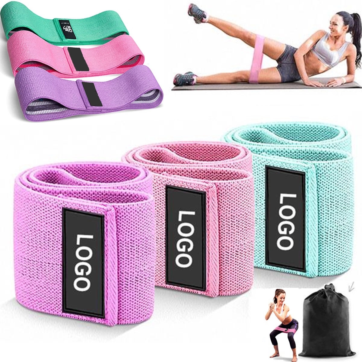 Yoga Booty Resistance Band 4