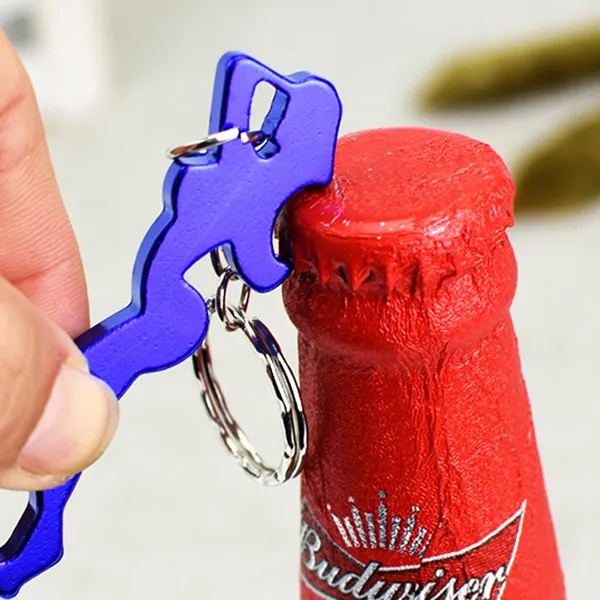 Fine figure of a woman shape bottle opener keychain 3