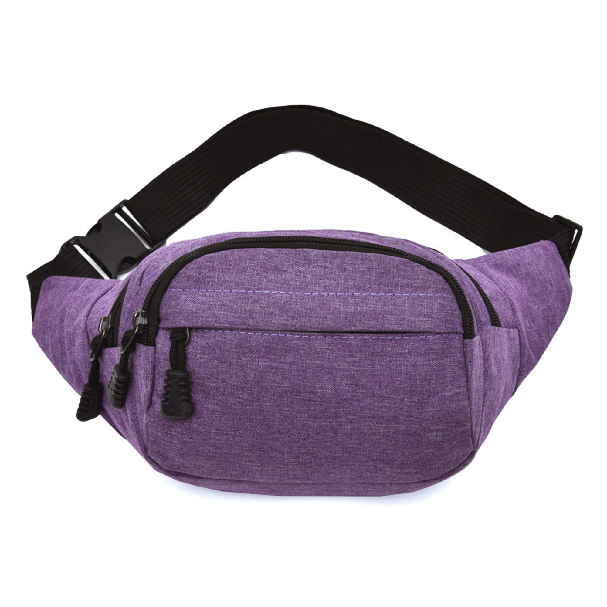 Triple Zipper Waist Bag 2