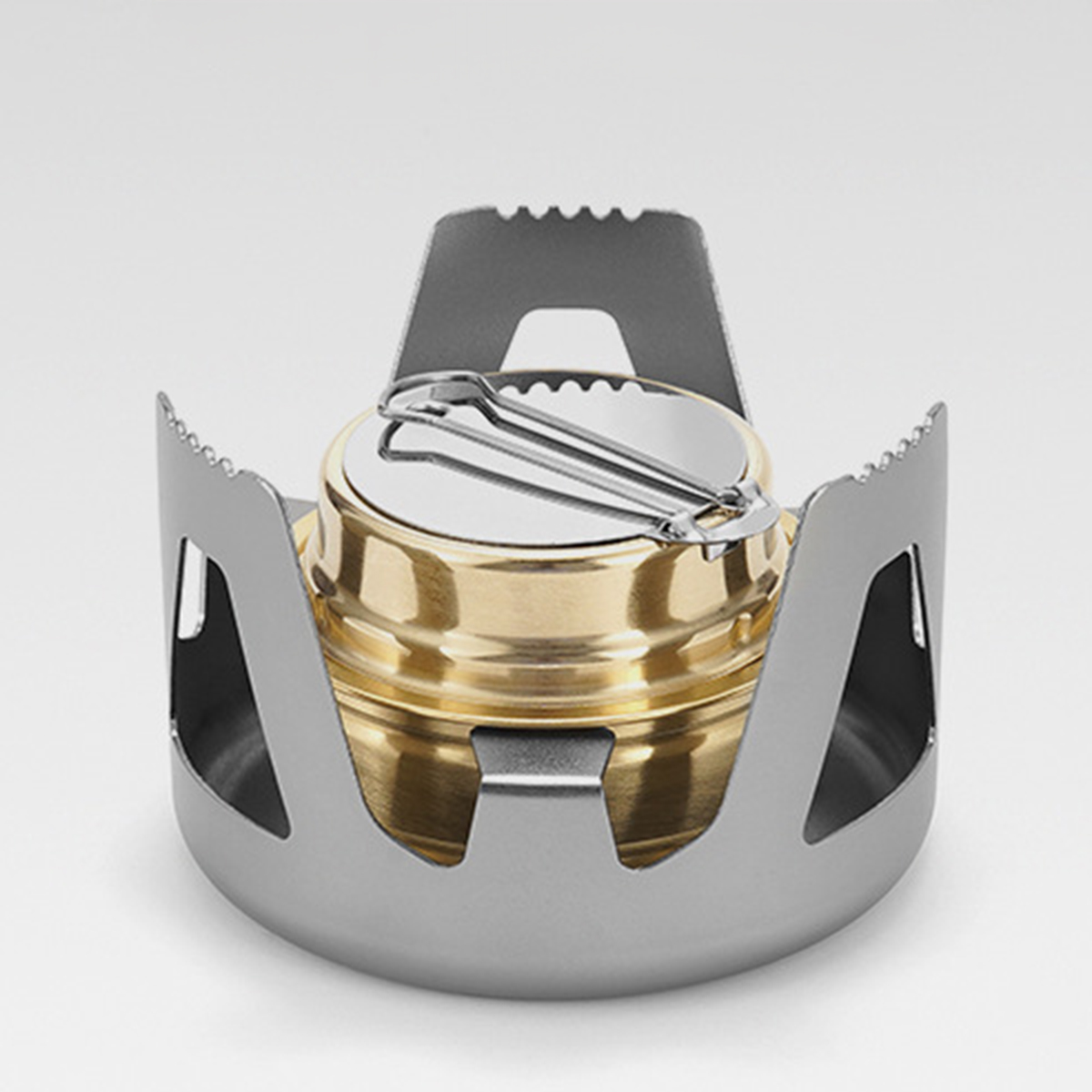 Outdoor Alcohol Stove For Boiling Water Tea Picnic 8