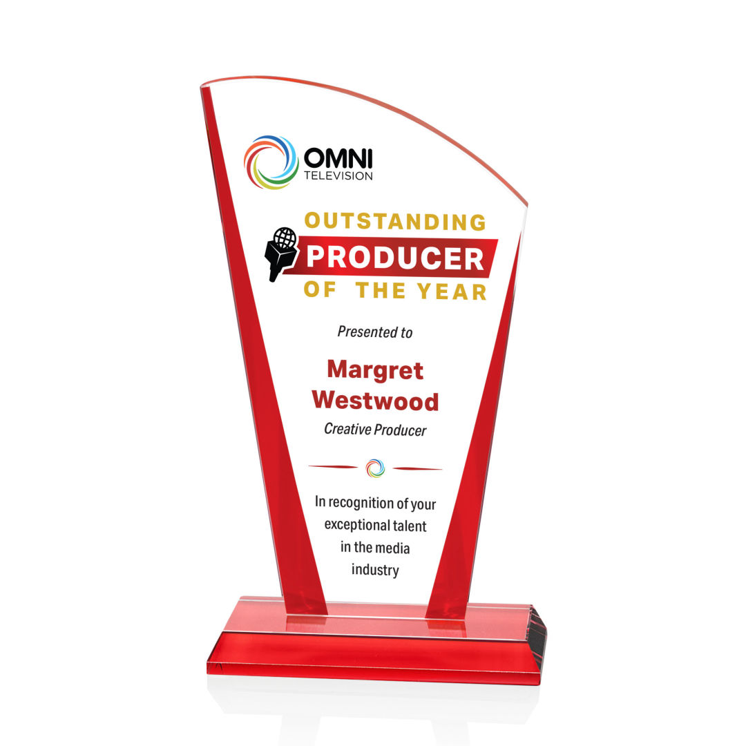 Merivale VividPrint™ Award - Red 2