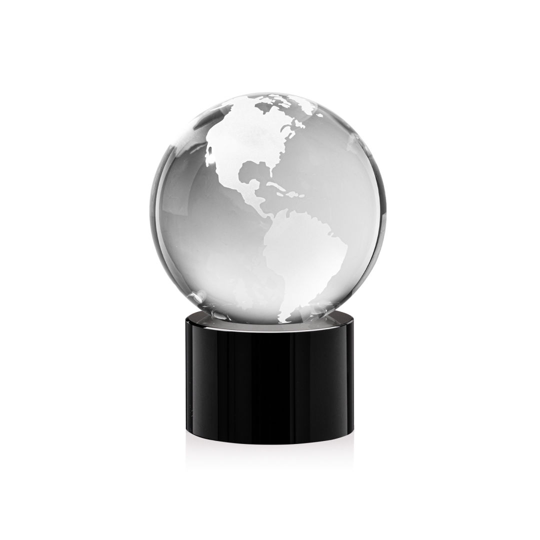 Globe Award on Marvel Base - Black 16