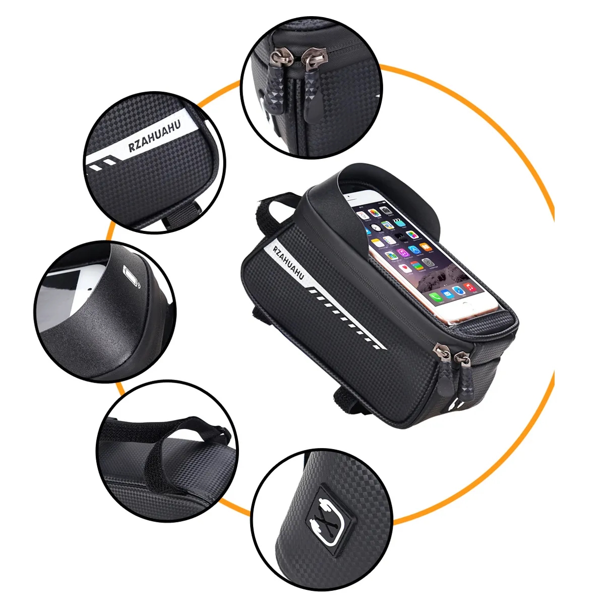 WaterProof bicyle Front Beam Bag 4