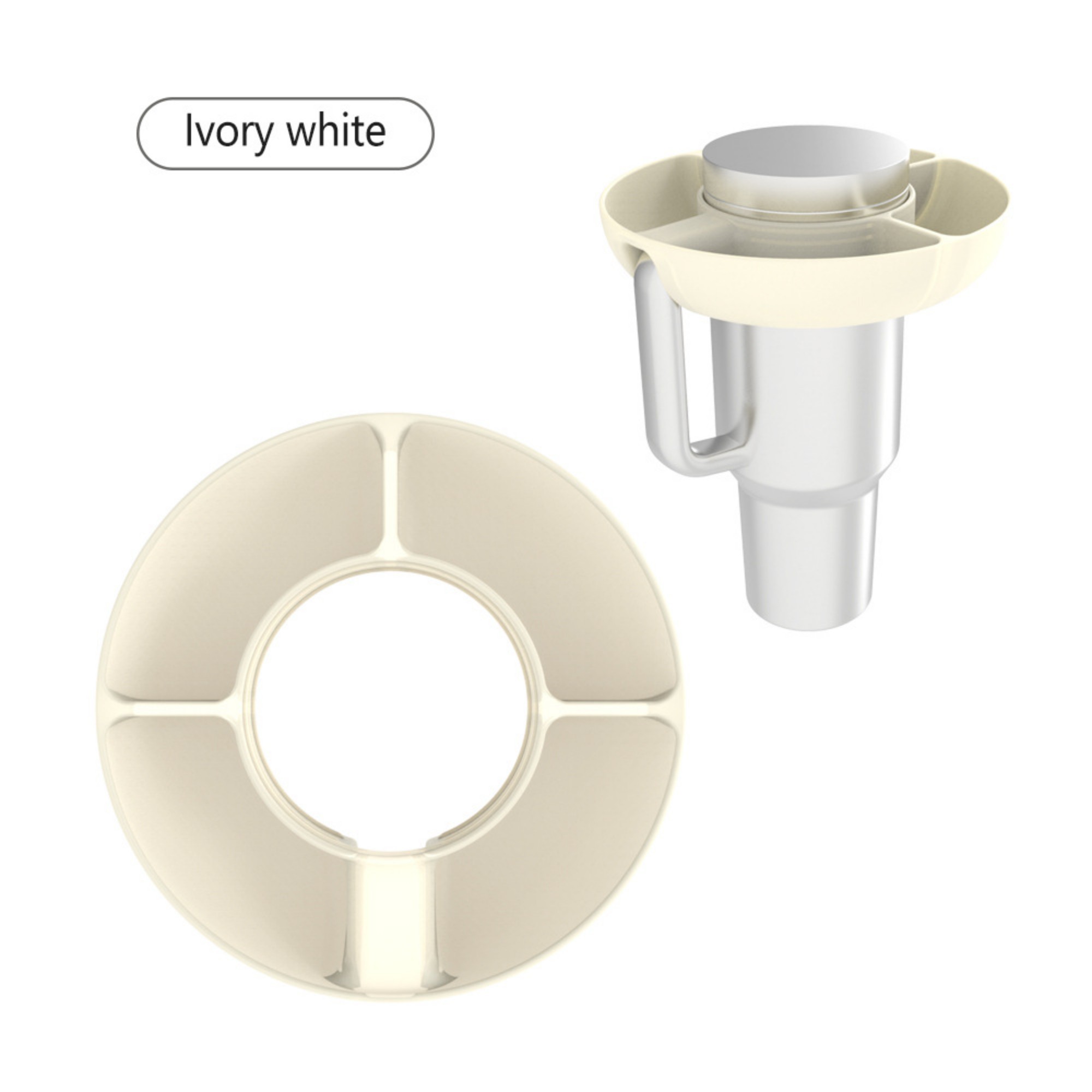 4 Compartment Silicone Snack Tray 11