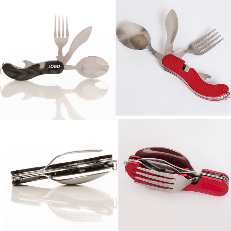 3 in 1 Durable Camping Cutlery Set 2