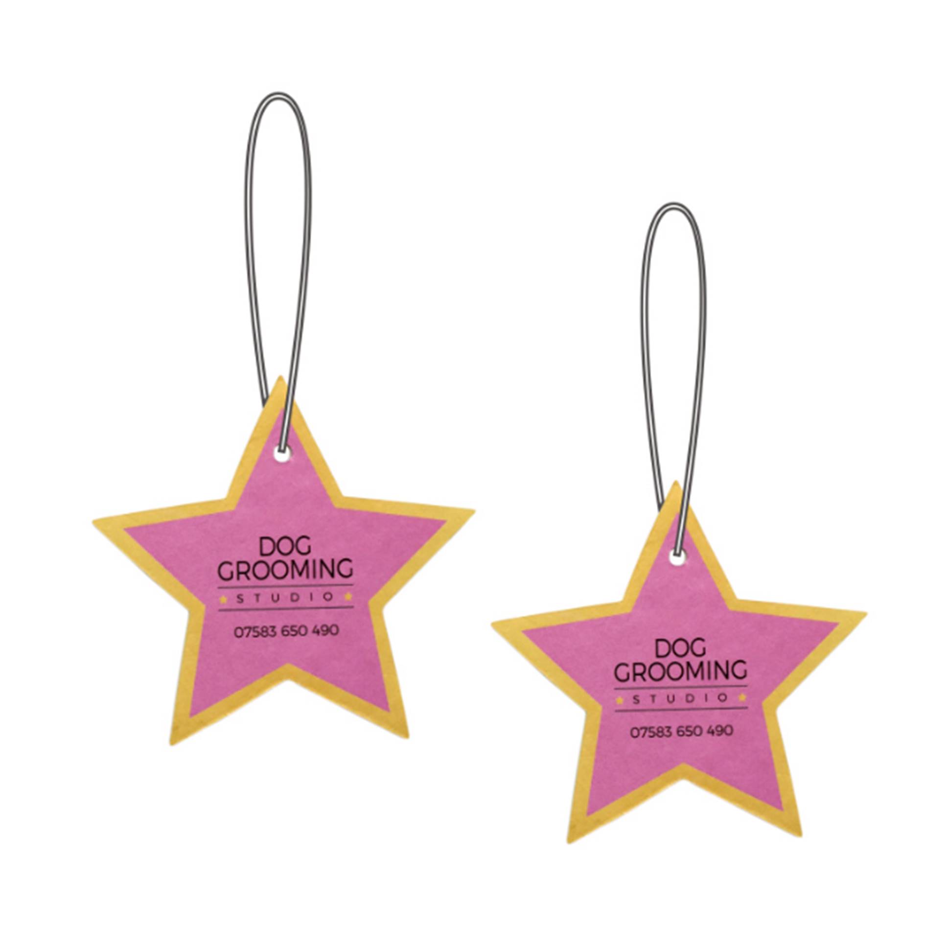Star Shaped Car Air Freshener 3