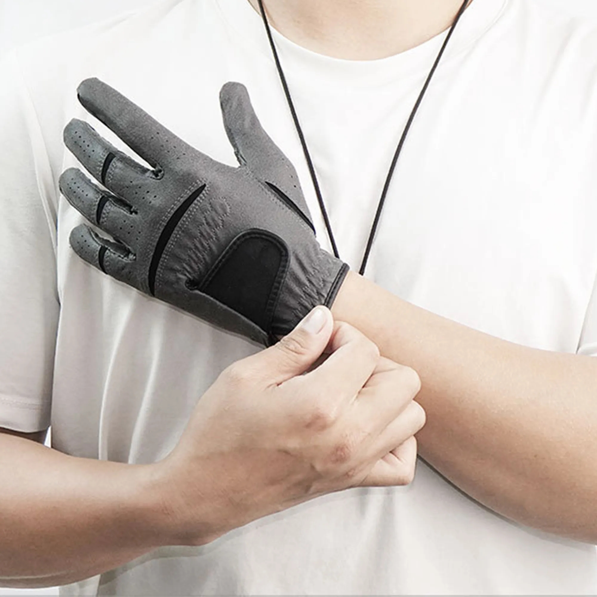 PU Anti Slip Golf Gloves 6