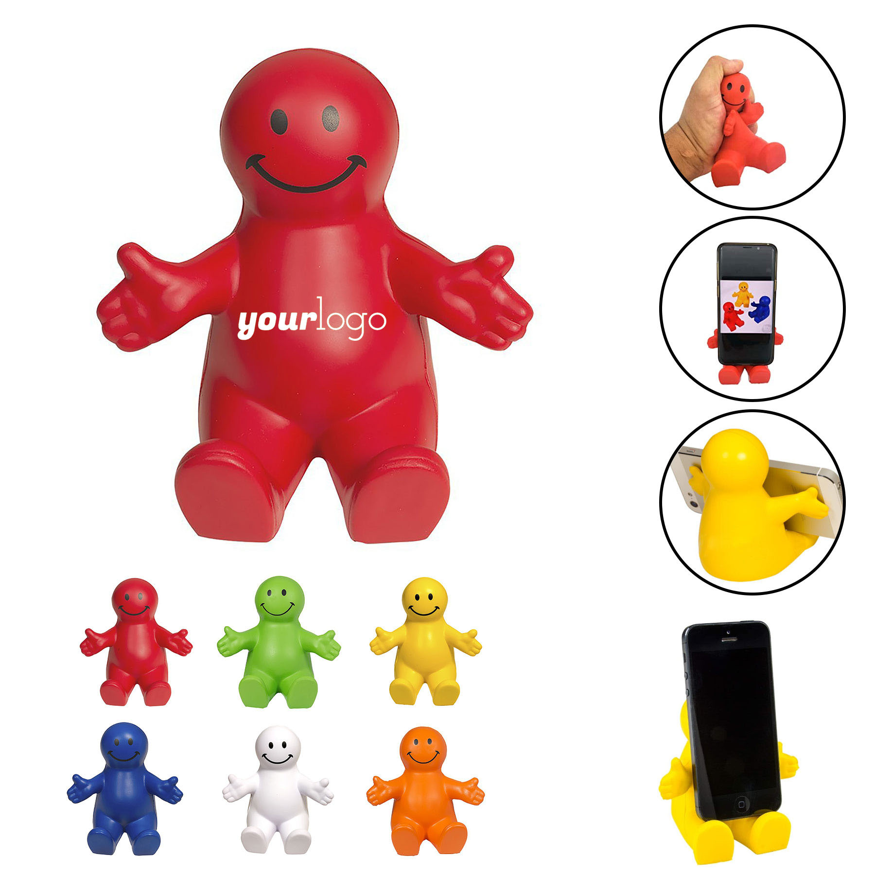 Squeezable Fun Phone Holder 1