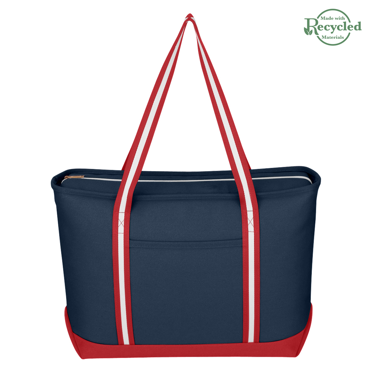 Large Cotton Canvas Admiral Tote Bag, custom tote bag with logo imprint 15