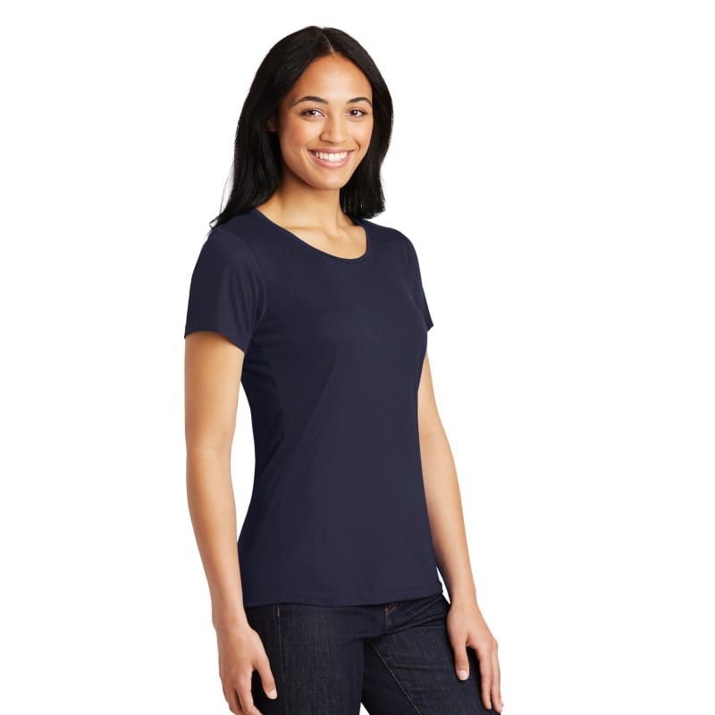Sport-Tek Women's PosiCharge Competitor Cotton Touch Scoop Neck Tee. 39