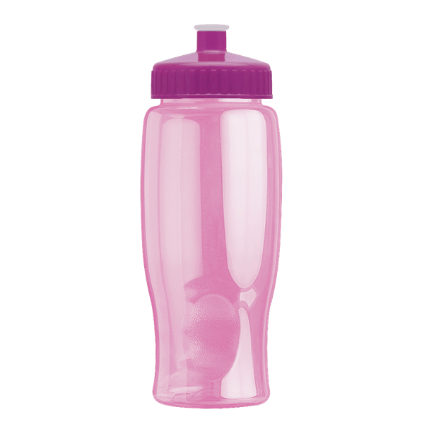 Rotation 27oz Transparent Contour Bottle w/Push-Pull Lid 61
