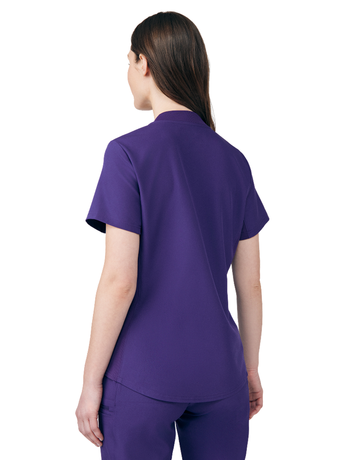 Landau - Forward - Women's Three-Pocket Rib-Knit Neckline V-Neck Top 62