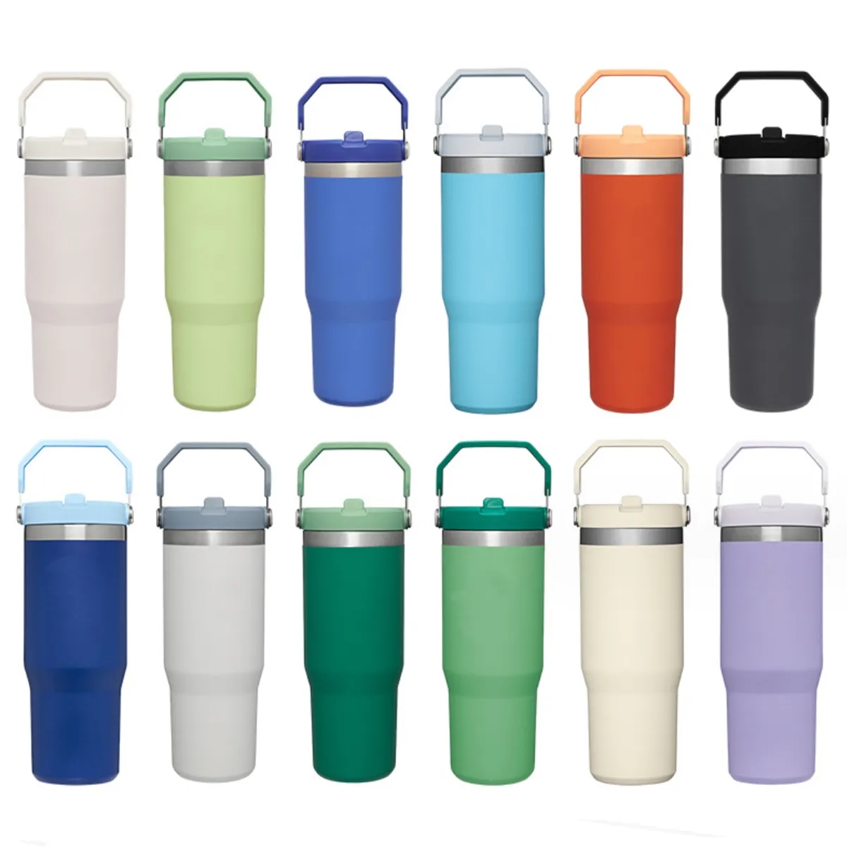 Stainless Steel Vacuum Insulated Tumbler with Straw 3