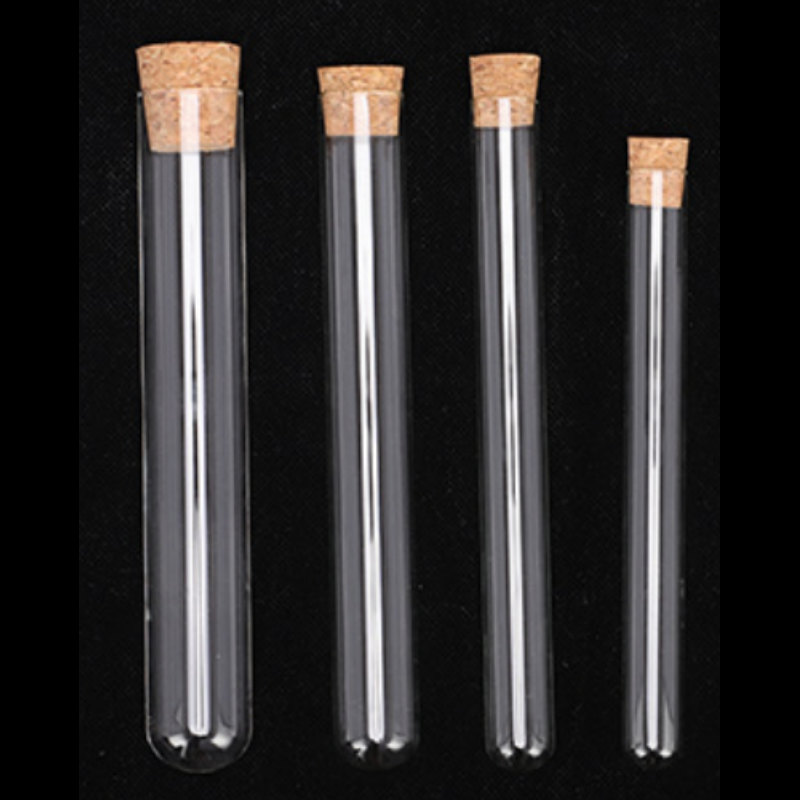 Glass Test Tube with Cork Stopper 2