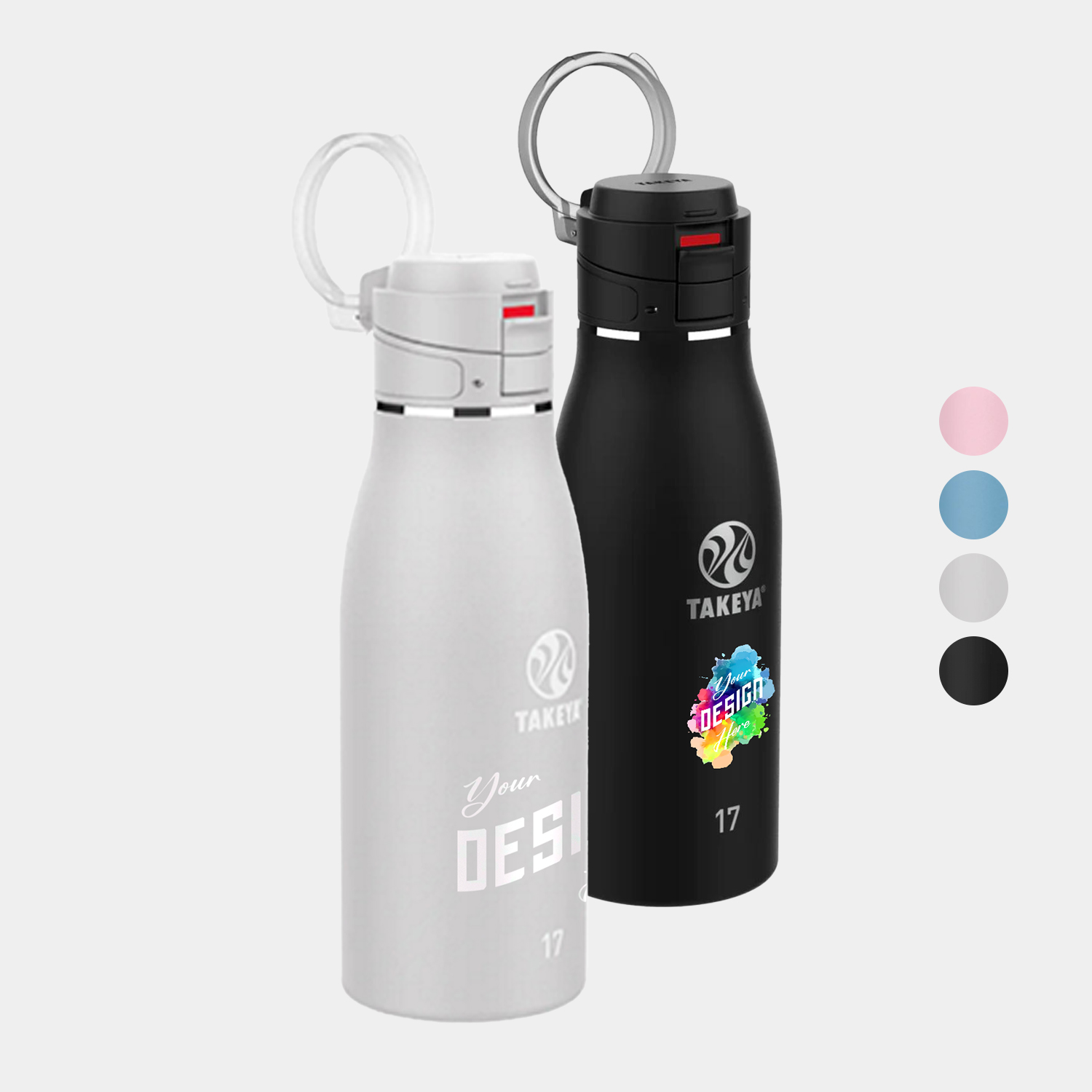 17 oz Takeya® Stainless Steel Insulated Traveler Coffee Bottle 2