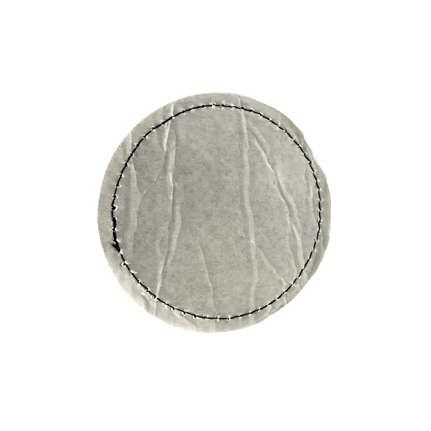 Round Shape Leatherette Patch 5