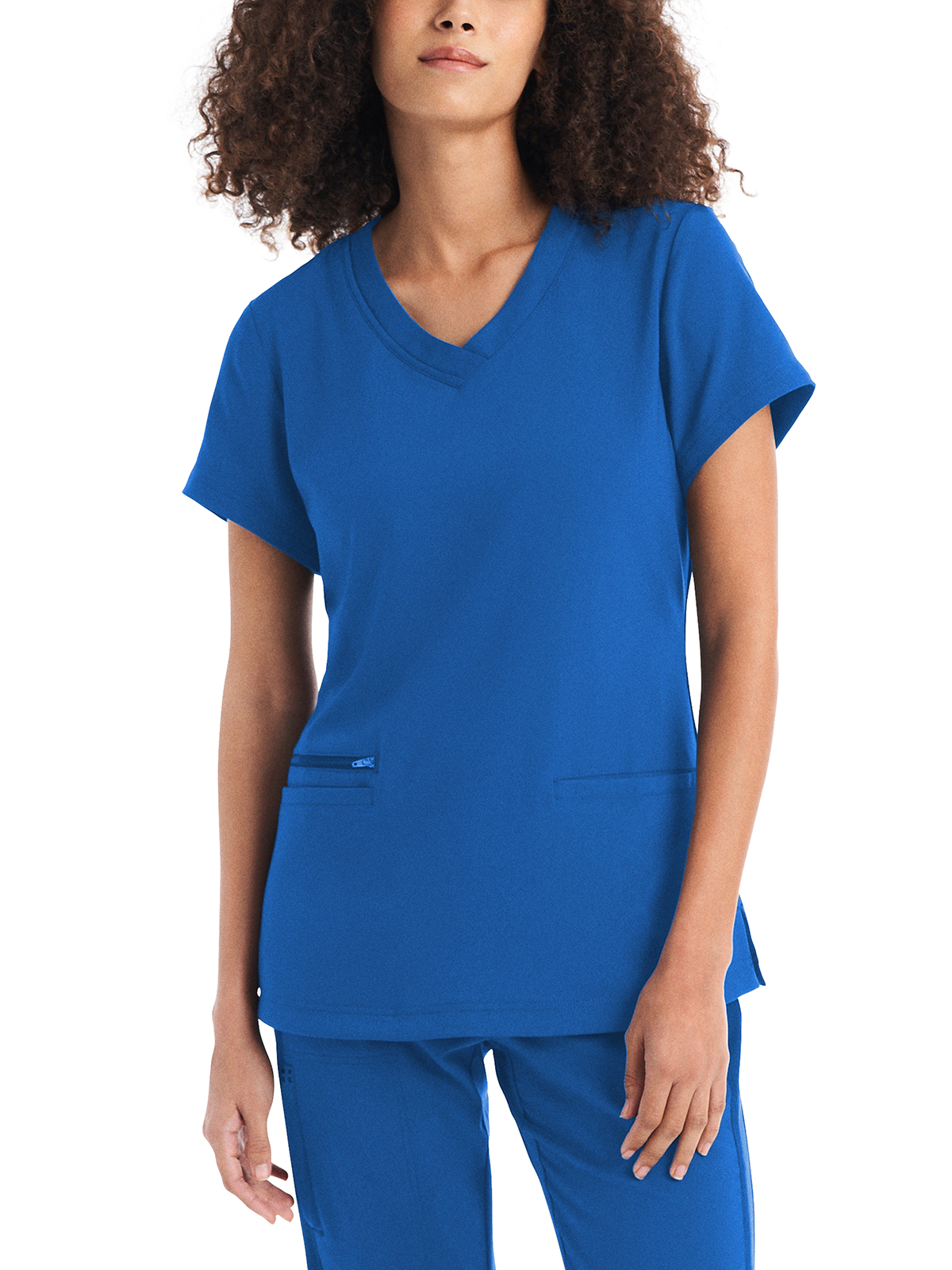 White Cross - CRFT - Women's Three-Pocket V-Neck Top 20