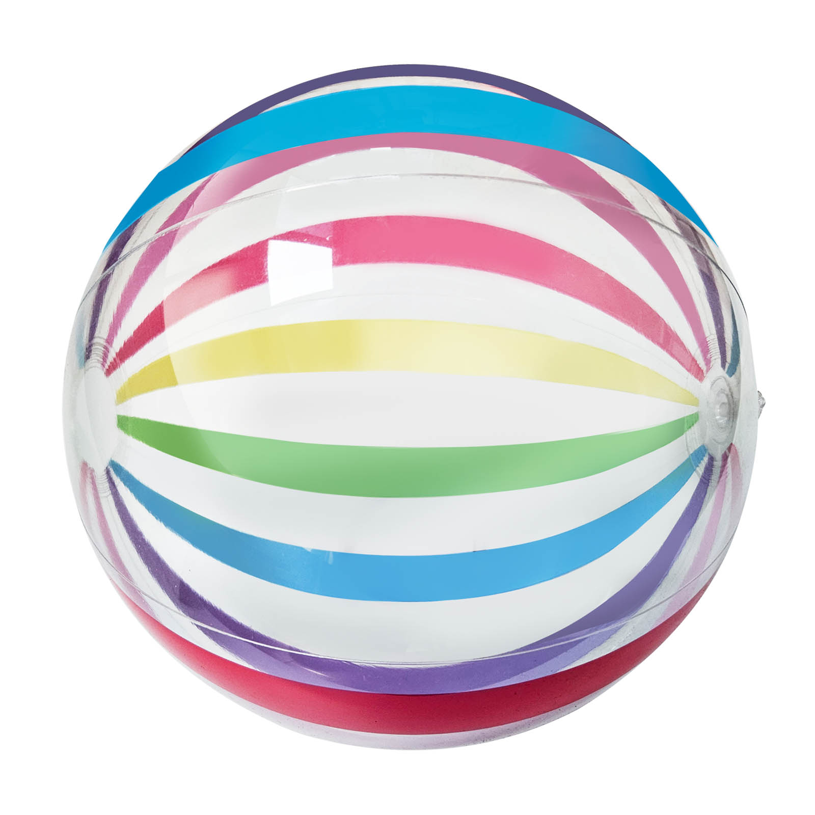16" Multi-Color Stripe Beach Ball 2