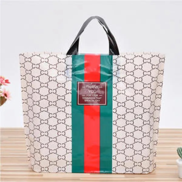 Wholesale Custom Size Portable Gusset Carry Shopping Tote 1
