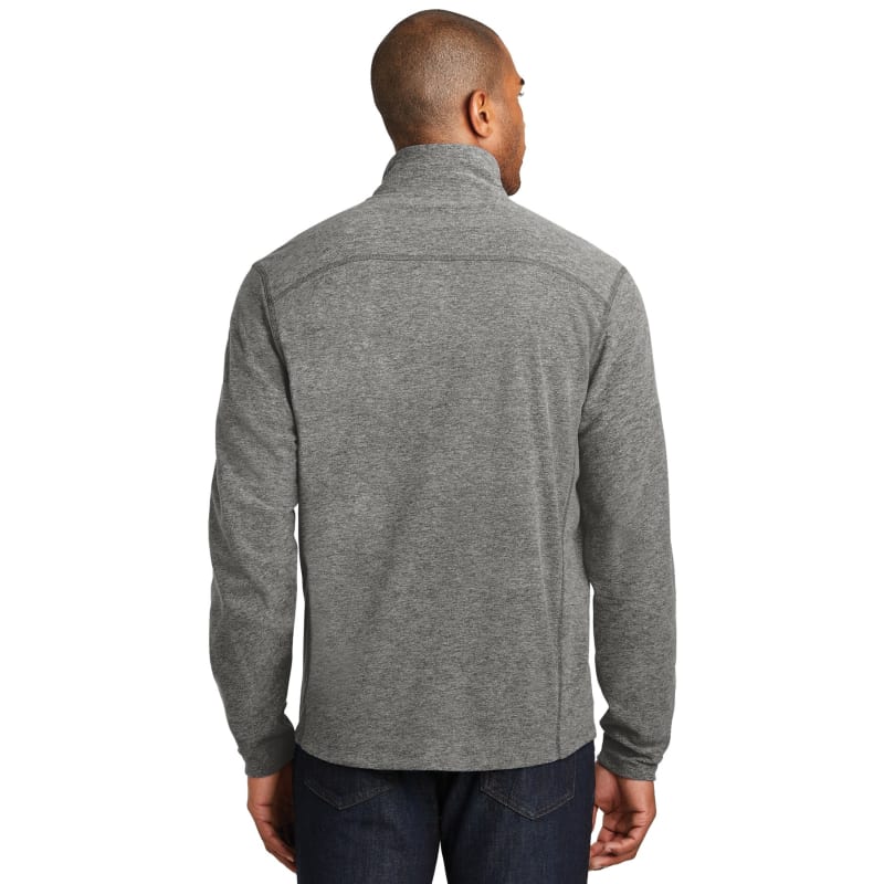 Port Authority Heather Microfleece Full-Zip Jacket. 16