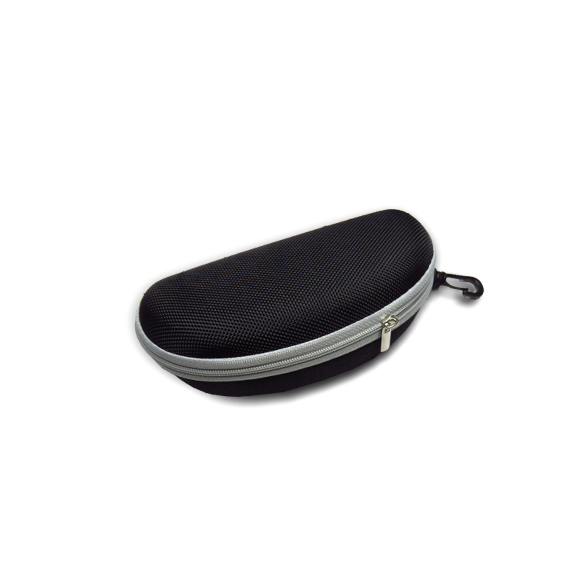 EVA Hard Shell Eyeglass Case With Zipper And Clip 2