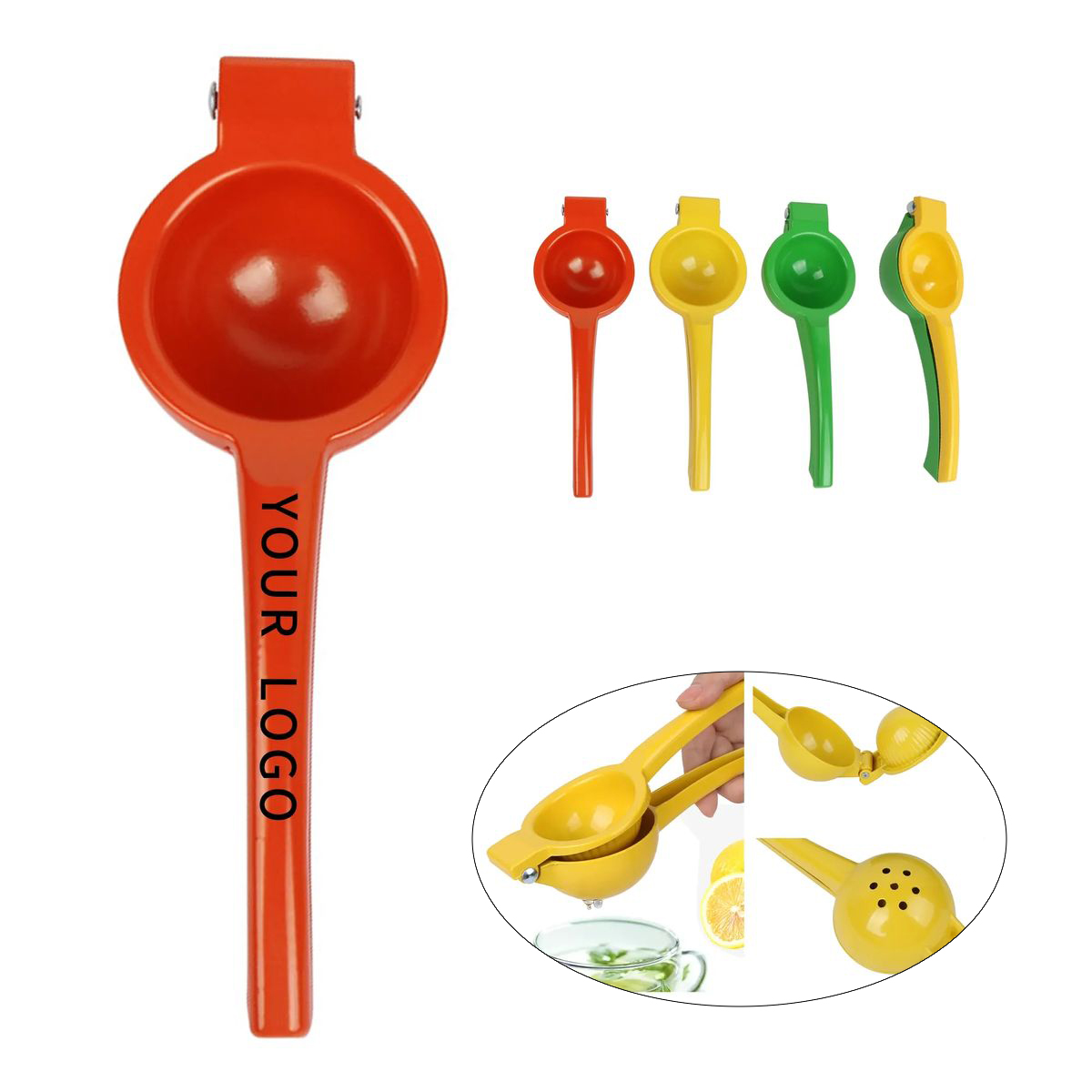 Food Grade Coated Lemon Juicer 8.9 Inch Length 2