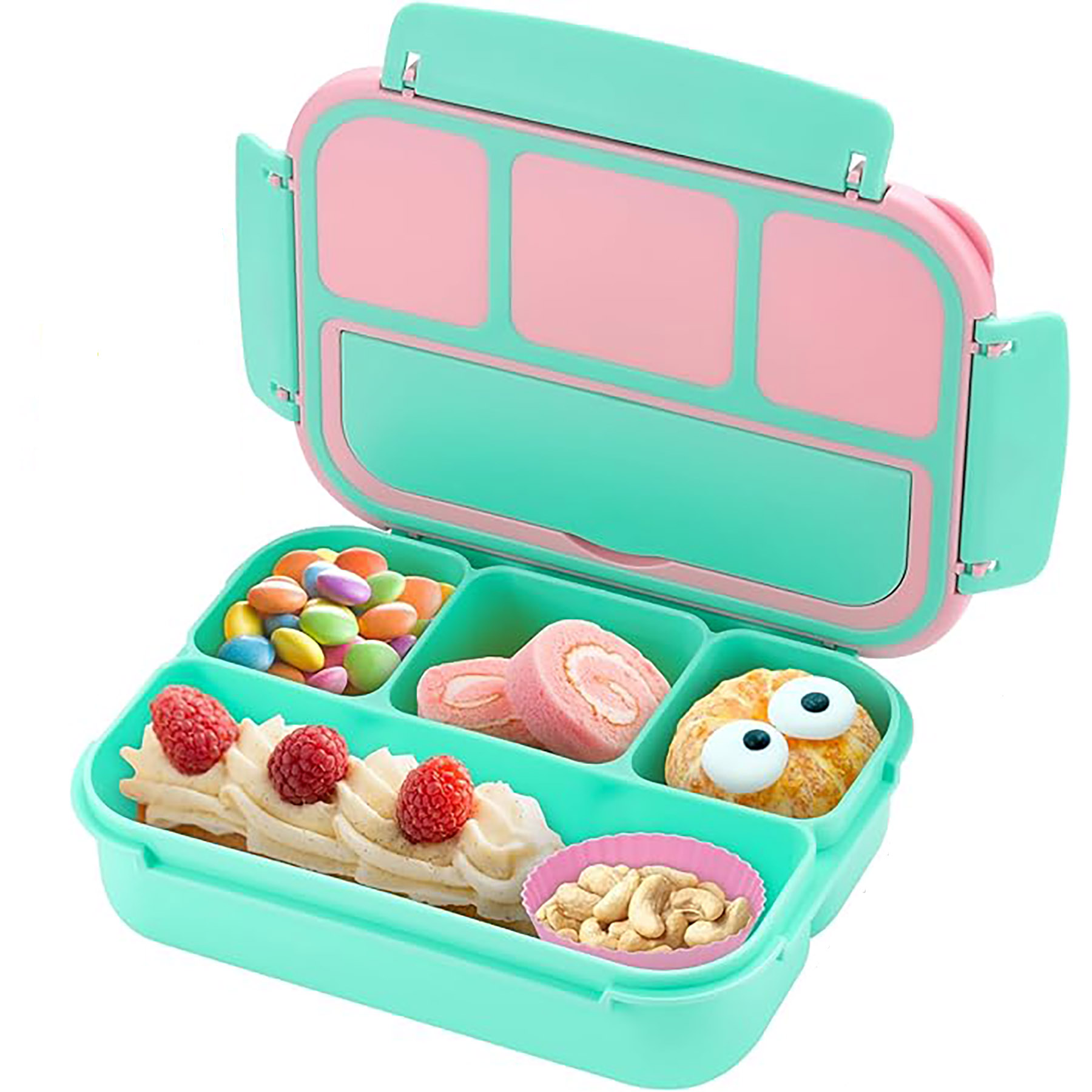 Four Compartments Insulated Lunch Box 5