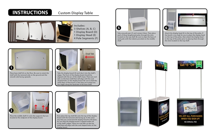 Custom Display Table 4