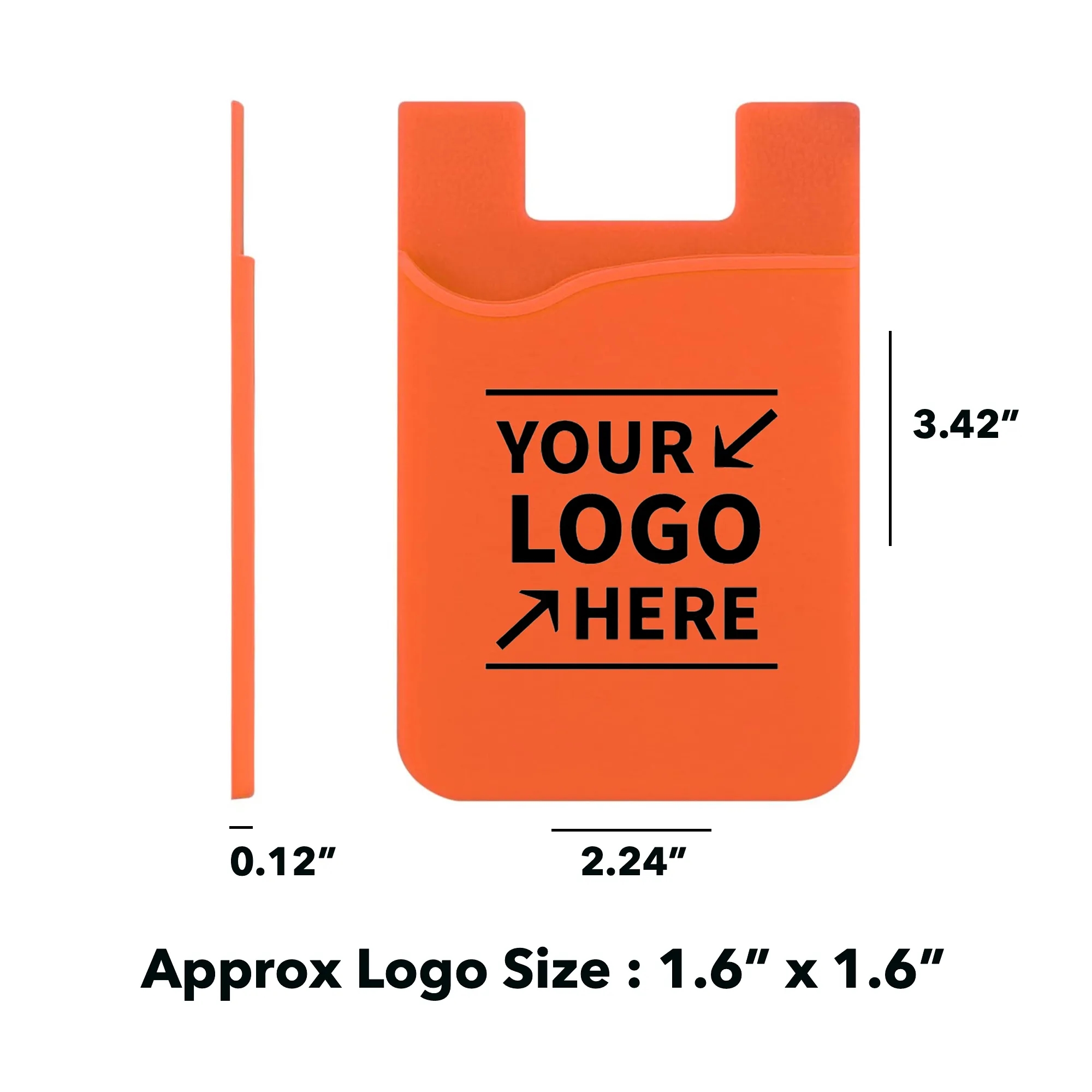 Silicone Mobile Device Pocket Card Holders 15