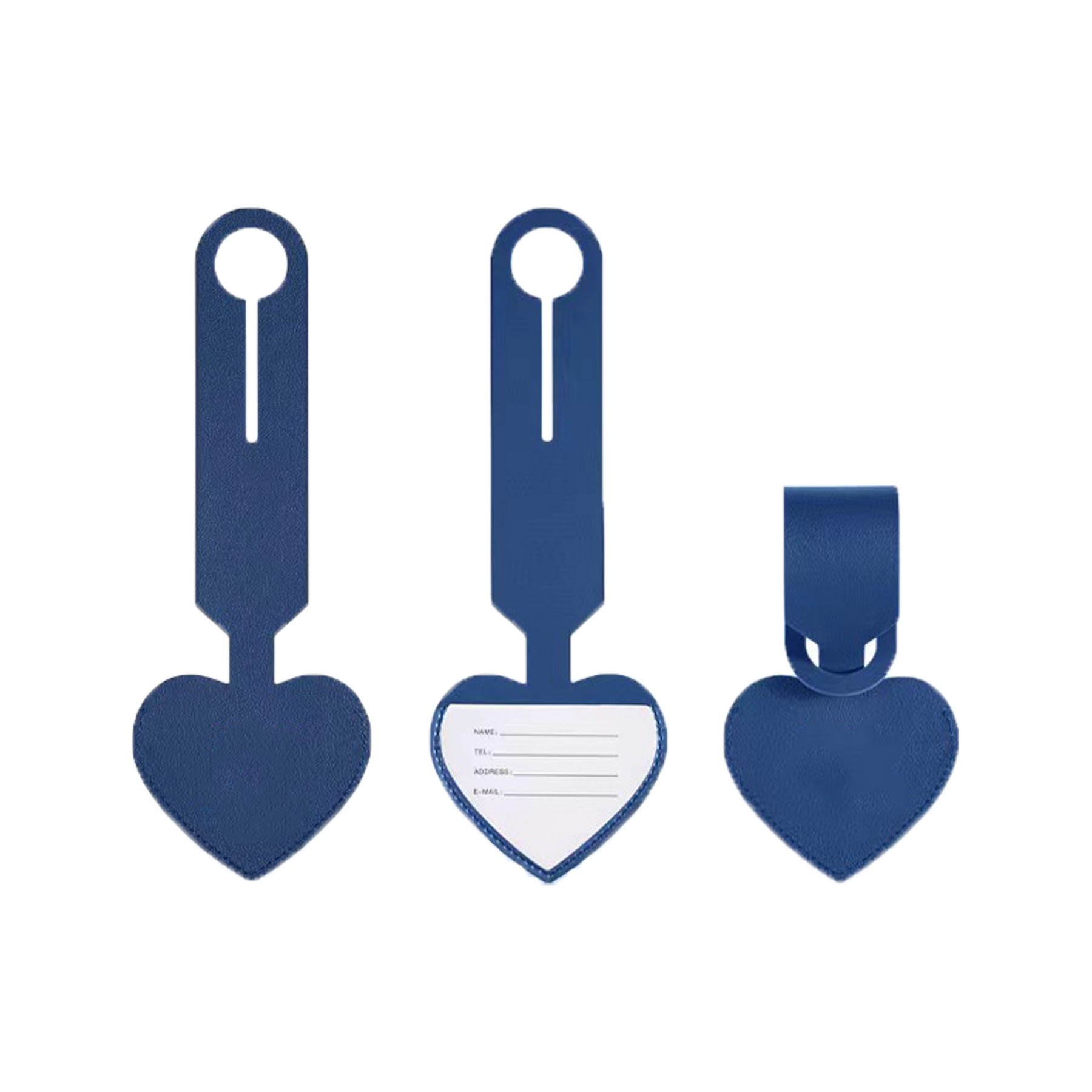 Heart Shaped Luggage Tag 8