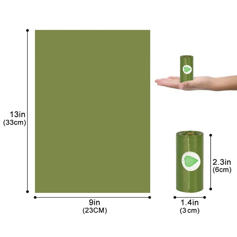 Pet Poop Waste Bags With Dispenser 3