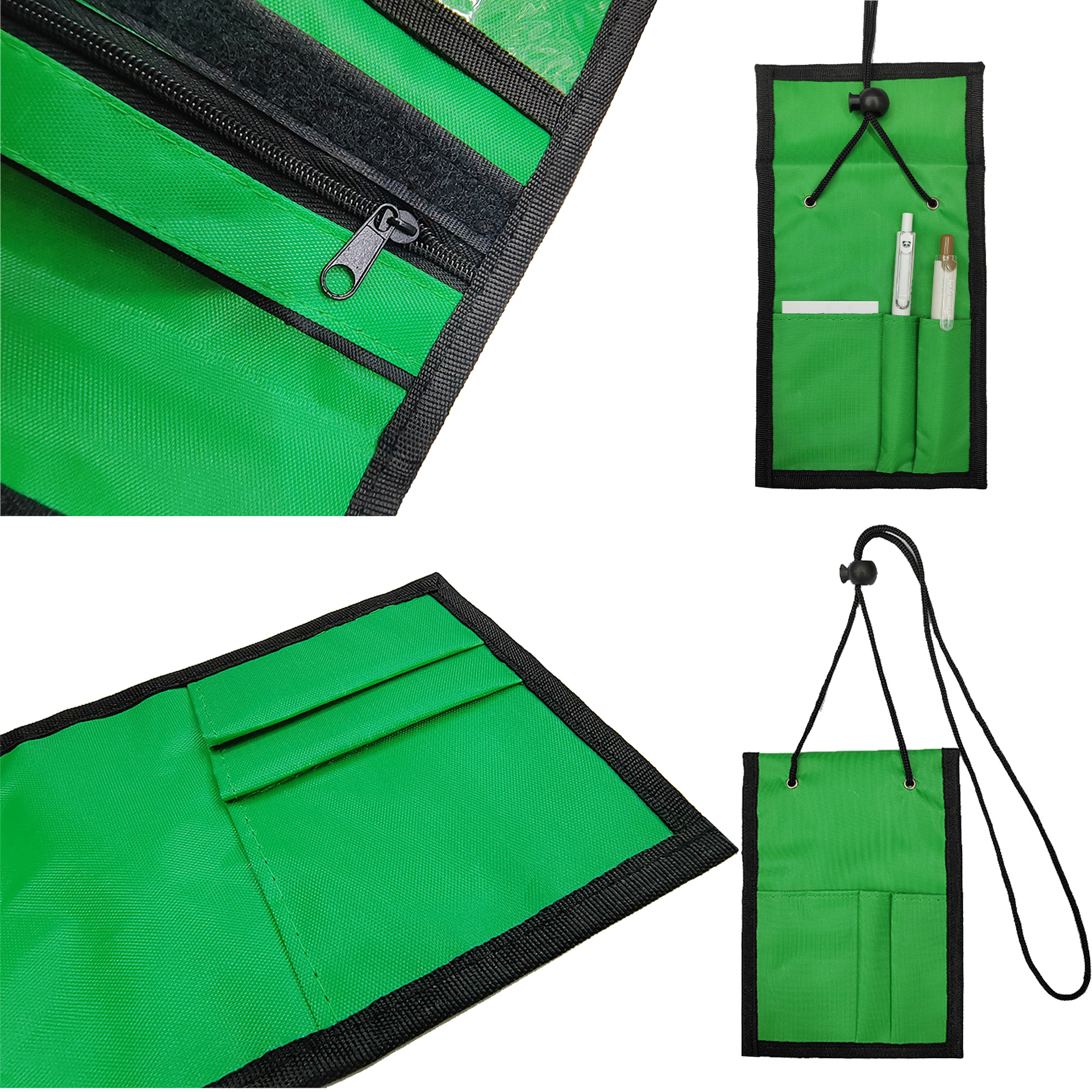 Neck Nylon Wallet Custom Branding Lanyard Badge 4